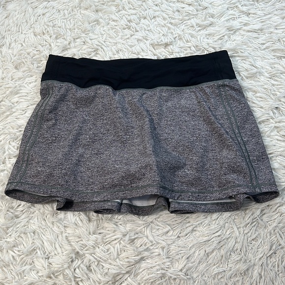 Lululemon Pace Rival Skirt (Regular) *No Panels 13" Heather Lux Multi Black / Bl - Picture 1 of 7